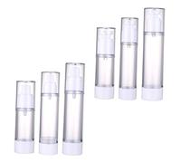 CALLARON 6pcs Makeup Travel Bottles Fine Mist Spray Plastic Trigger Spray for Face Mist Sub Bottles for Lotion