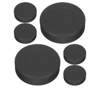 CALLARON 6pcs Matte Surface Ice Hockey Pucks for Training and Practice Indoor Street Hockey Replacement Pucks and Team Sports