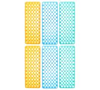 CALLARON 6pcs Microcentrifuge Tube Rack Holder 60 Slots Sample Vial Organizer Tray for 0.5-2ml Collection Tubes for Laboratory and Scientific Use