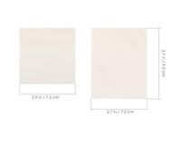 CALLARON 6pcs Self-adhesive Memo Pads Made of Pet Material, Suitable for Oil-based Markers, Removable for Students to Use on Catalogs and Books