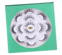 CALLARON 7 Pairs Natural Dramatic False Eyelashes Curly Style for Stage Daily Use Comfortable Easy Application for Weddings Parties Photoshoots