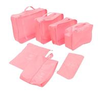 CALLARON 7pcs Travel Accessories Bag Packing Cubes Set Luggage Organizer for Business Vacations Hiking