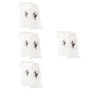CALLARON 8pcs Dance Shoe Storage Bags Drawstring Ballet Shoe Carrying Pouches for Easy Organization Practical Cloth Material for Dance Classes for Ballet Accessories