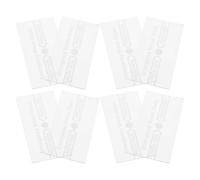 CALLARON 8pcs Fire Alarm Replacement Cover Emergency System Spare Glass Visibility Heat Resistant Frangible Glass Indoor Fire Alarm Cover Quick Response Design for Offices