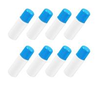 CALLARON 8pcs Refillable Sponge Tip Bottles for Precise Liquid Application Leak-resistant Plastic Dauber Containers for Glue Paint Essential Oils Skincare Portable Travel Use