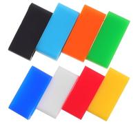 CALLARON 8pcs Silicone Watch Band Loops Replacement Rings 14mm Inner Diameter Practical Anti-fall Buckle Loop Holder for Smartwatch Bands