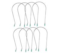 CALLARON 8pcs U Shaped Electric Heating Curling Clips Hot Curler Securing Clips Lightweight for Versatile Hair Styling for Home Use and Creative Looks