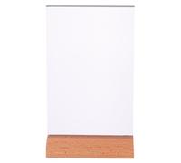 CALLARON Acrylic Menu Display Stand A6 Vertical Slant-back Table Sign Holder Desk Card Holder for Restaurant Shop and Event Advertising