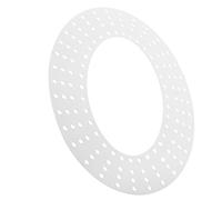 CALLARON Acrylic Oval Round Wreath Display Platforms with Hanging Holes, Wreath Making Supplies and Bases for DIY Crafting and Seasonal Home Decorations