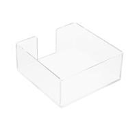 CALLARON Acrylic Tissue Box Square Napkin Holder Lightweight Organizer for Restaurant and Hotel Tables