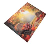 CALLARON Autumn Harvest Photography Backdrop Cloth Featuring Unique Autumn Elements and Warm Fall Atmosphere, Versatile Usage and Easy to Store for Parties and Photography Studios