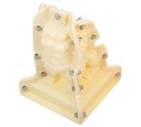 CALLARON Ball Mold Balustrade Forming Mold for Decor Plastic Beige Ball Shaped No Burrs Simple Structure Beautiful Decoration for Roman Column Parks Lawns