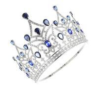 CALLARON Baroque Zircon Wedding Crown Headband for Brides Elegant Hair Jewelry for Prom and Special Occasions Shiny Design for Comfortable Wear for Weddings and Parties
