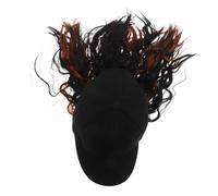 CALLARON Baseball Cap Wig for Women with Natural Short Curly Bob Style Lightweight High Temperature Hair Cap for Outdoor Sports and Sun Protection Stylish Synthetic Hair Extensions