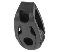 CALLARON Black Nylon Pulley Clip for Rope and Cord, Rotatable Bearing | Outdoor and Indoor Use, Wear Resistant Build, Stable Working Performance, Pulley Rotation Cylinder Head