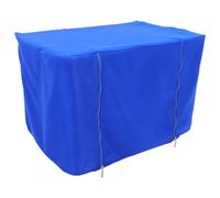 CALLARON Blue Oxford Cloth Bird Cage Cover with Zipper for Light Blocking and Warm Protection, Multipurpose Birdcage Cover Suitable for Daily Use to Create a Safe Cage Space