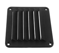 CALLARON Boat Vent Cover for Ship and Yachts, Nylon Rectangular Louvered Vent with Quick Installation and Enhanced Air Circulation, 5.5x4.8in Exhaust Air Outlet Hood with Screws for Cabin