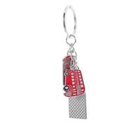 CALLARON British Souvenir Keychain with Elegant British Culture Design Bag Charm Pendant for Travel Lovers Stylish Decorative Key Ring for Wallet Car Backpack