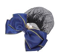CALLARON Bun Hair Net Bowknot Design for Dancers and Bank for Managing Hair Formal and Casual Settings Fits Thin