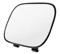 CALLARON Car Visor Mirror Random Color 2-in-1 Breakage-proof Plastic and Glass Vanity Mirror with Straps Easy to Install for Women