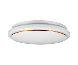 CALLARON Ceiling Light Fixture Replacement Globe Shade with Chassis, PVC, White, Easy Clean, for Hallway Interior Decor, Minimalist Modern