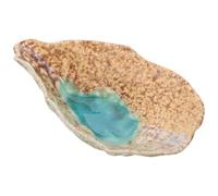 CALLARON Ceramic Butterfly Feeder Tray with Large Capacity for Outdoor Use, Delicate Brown Decorative Dish Butterflies, for Garden and Gardening
