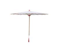 CALLARON Chinese Style Decorative Stage Umbrella for Photography Unique Asian Art Parasol for Dance Wedding Costume Drama and Home Decor Color