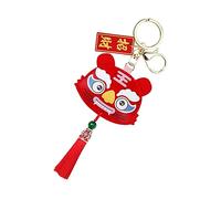 CALLARON Chinese Style Tiger Year Keychain Cute Cartoon Pendant for Bags and Keys Creative Decorative Accessory for Year Celebrations Lovely and Easy to Carry for Women