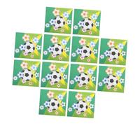 CALLARON Christening Napkins 20 Pack Football Print Pink Wicked Party Tableware Great for Soccer Party Decorations Paper Napkins