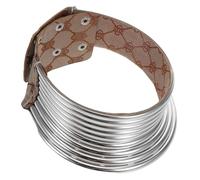 CALLARON Chunky African Collar Necklace Lightweight Tribal Choker for Women Gothic Statement Jewelry with Intricate Egyptian Design Punk Style for Special Occasions and Themed Events