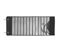 CALLARON Classroom Hanging Pocket Chart Organizer 14 Pockets 90x33cm Black Daily Schedule Board Hanging Storage Bag for Education and Office Use