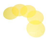 CALLARON Color-Changing LED Light Diffuser Film 5Pcs Self-Adhesive Warm Tone Sheets for Bedroom and Living Room Lighting