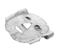 CALLARON Cooling Hot Cold Compress Face Therapy Mask Reusable Sleep Aid Skincare Eye Mask for Sleep Facial Grey