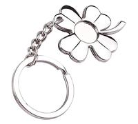 CALLARON Creative Four-Leaf Keychain Pendant for Patrick's Day Unique Key for Boys Girls