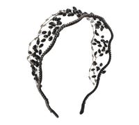 CALLARON Crystal Bridal Headband Rhinestone Hair Vine for Wedding Elegant Fascinators for Bride Royal Blue Hair Accessories