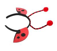 CALLARON Cute Ladybug Headband Wide Satin Headband Boys and Girls Costume Animal