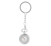 CALLARON Cute Nurse Fob Watch Keychain with Movement Compact Cartoon Pendant Design with Keyring for Medical Staff Portable Hanging Pocket Watch for Nurses and Doctors Nursing Accessory