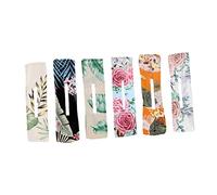 CALLARON Deft Hair Bun Maker Lazy Hair Curler 6pcs Set Multiple Flower Designs for Women Easy Bun Shaping Tool