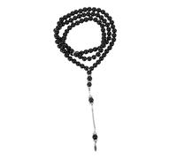 CALLARON Delicate Buddha Beads Rosary Bracelet with Chain for Worship and Pilgrimage Accessory for Daily Wear and Spiritual Practice