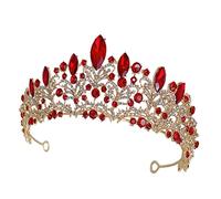 CALLARON Diamond Crown Hair Accessory Rhinestone Tiara for Women Bridal Wedding Headpiece Party Headdress