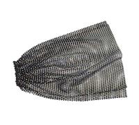 CALLARON Elastic Mesh Rhinestone Headband with Glittering Crystals Stretchy Head Wrap for Women Comfortable Festival Hair Jewelry for Parties and Holiday Celebrations