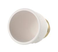 CALLARON Embossed Brush Bucket for Makeup Organization Creative Desktop Storage Cup Makeup Blush Cup Holder Cosmetic Container for Daily Use