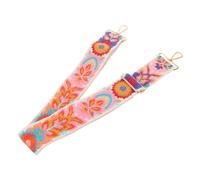 CALLARON Embroidered Floral Purse Strap Replacement Adjustable Banjo Strap for Guitar Ukulele Durable Crossbody Sling for Women Men Stylish Shoulder Bag Accessory
