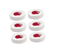 CALLARON Eyelash Extension Tape 6 Rolls Medical Microporous Adhesive Tape 9m Each Roll Large Size for Women Lash Extensions Professional Beauty Eye Care