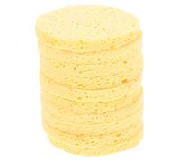 CALLARON Face Exfoliating Sponges Skin Scrubber Sponges 10Pcs 3.14In round Mild Cleaning and Makeup Removal Suitable for Women with Tender Skin Portable