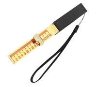 CALLARON Fire Door Gap Tester Wedge Shaped Vernier Feeler Gauge 0-15mm High Precision Engineering Inspection Flatness Measuring Tool Portable Gap Gauge