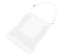 CALLARON Fruit Mesh Harvest Bag Mushroom Collection Bag Mesh White with Additional Pockets for Lemons and Mushrooms, Outdoor Harvesting in Garden