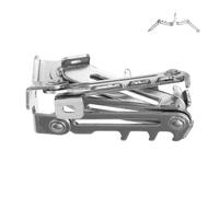 CALLARON Gas Tank Bracket Folding Stainless Steel Outdoor Tank Mounting Bracket Tripod Stabilizer Camping Gas Canister Stand Holder for Hiking Stove Accessories