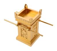 CALLARON Golden Resin Religious Table Centerpiece Decor with Elegant Refined Aesthetics, Versatile Prayer Desk Decoration for Home Settings and Spiritual Holiday Celebrations