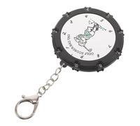 CALLARON Golf Score Counter Lightweight Dual-sided Design with Metal Keychain for Match Play, Abs Material Golf Scorecard Holder Easily Clips onto Booklet for Visibility in Sunlight